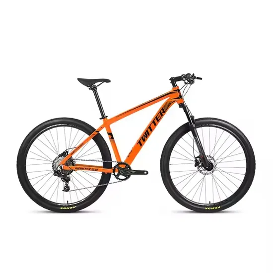 Single-Speed Mountain Bike with V-Brakes - Durable Off-Road Companion for All Skill Levels